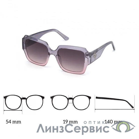 солнцезащитные очки guess 7681 20b  в салоне ЛинзСервис