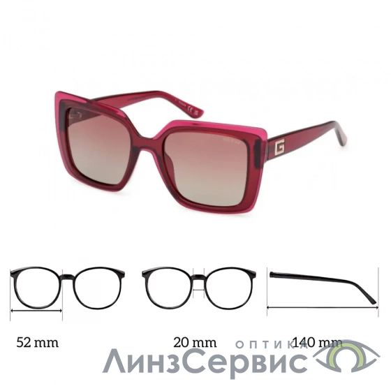 солнцезащитные очки guess 7908 69t  в салоне ЛинзСервис